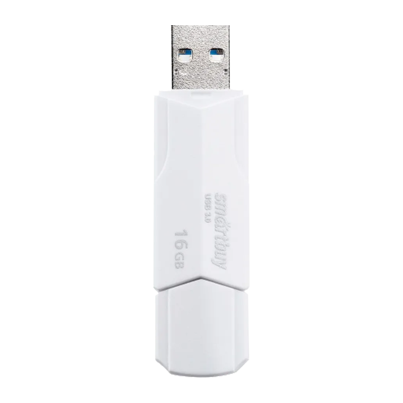 Флеш-накопитель Smartbuy Clue 16GB USB3.1 пластик белый