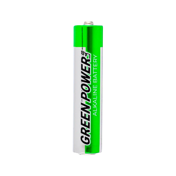 Батарейка GREEN POWERlab LR03 AAA Shrink 4 Alkaline 1.5V (4/40/1000)