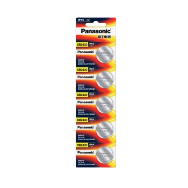 Батарейка Panasonic Power Cells CR2430 BL5 Lithium 3V CN (Китай)