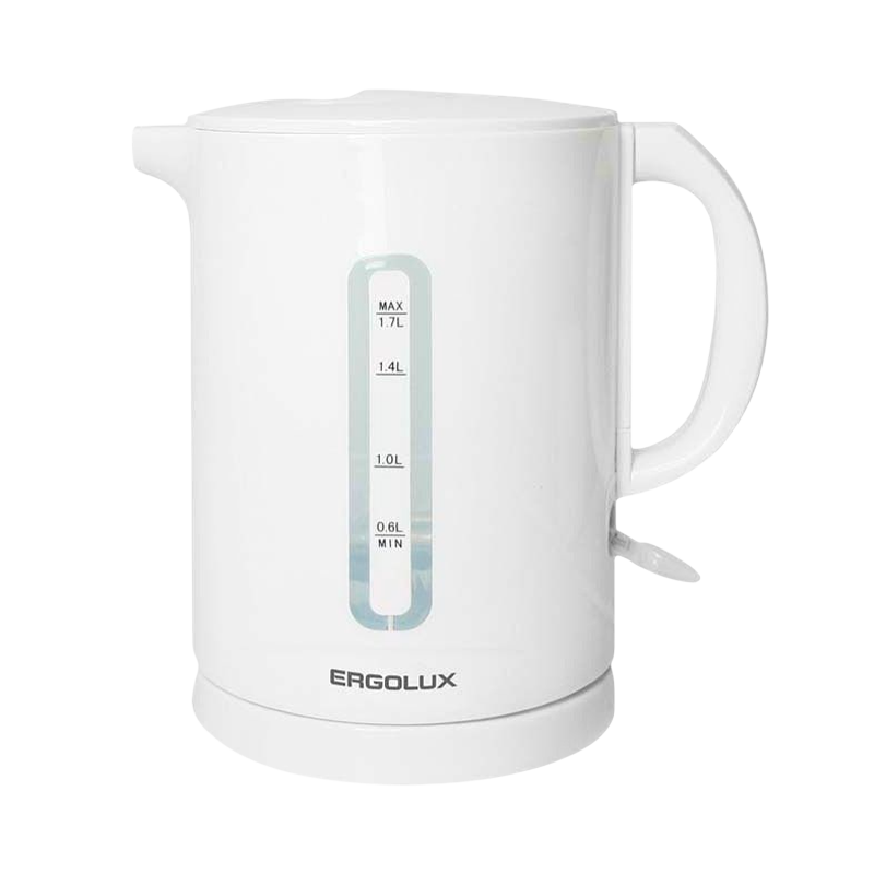 Электрочайник Ergolux ELX-KH01-C01 1500-2300W 1.7л белый (1/12)