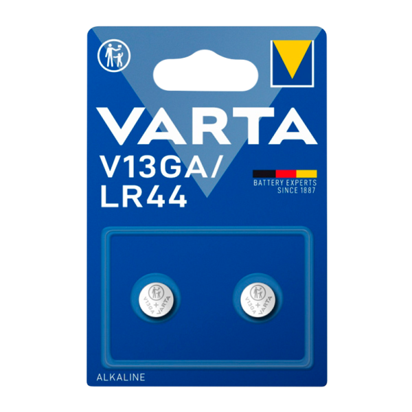 Батарейка Varta ELECTRONICS G13/LR1154/LR44/357A/A76 BL2 Alkaline 1.5V (4276) (2/20/200)