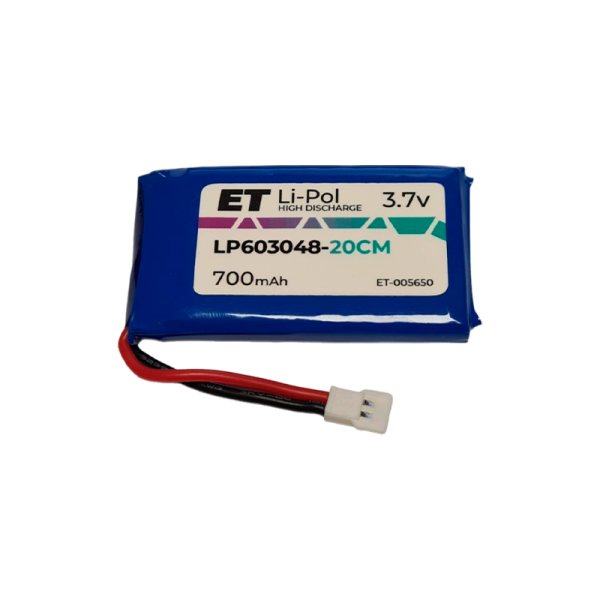 Аккумулятор ET LP603048-20CM Li-Pol, 3.7В, 700мАч