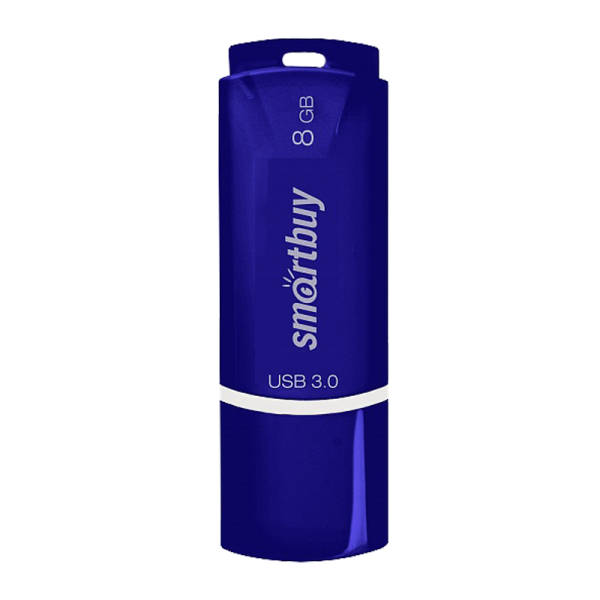 Флеш-накопитель Smartbuy Crown 8GB USB3.0 пластик синий