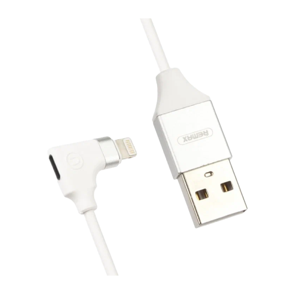 USB кабель REMAX RL-LA01  (IPhone 5/6/7/SE) (15CM, 2.1A) Белый