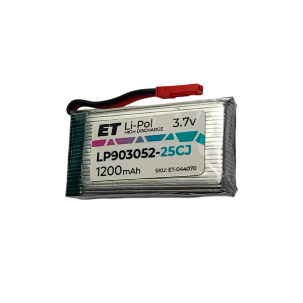 Аккумулятор ET LP903052-25CJ Li-Pol, 3.7В, 1200мАч