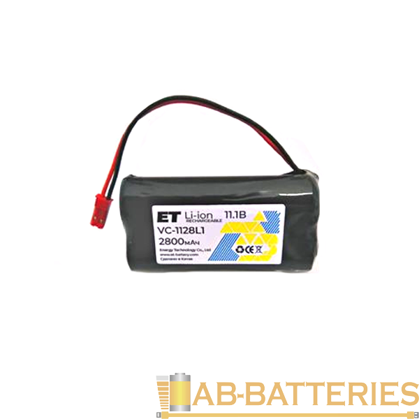Аккумулятор ET VC-1128L1 11.1В, 2800мАч, Li-Ion (1/10)