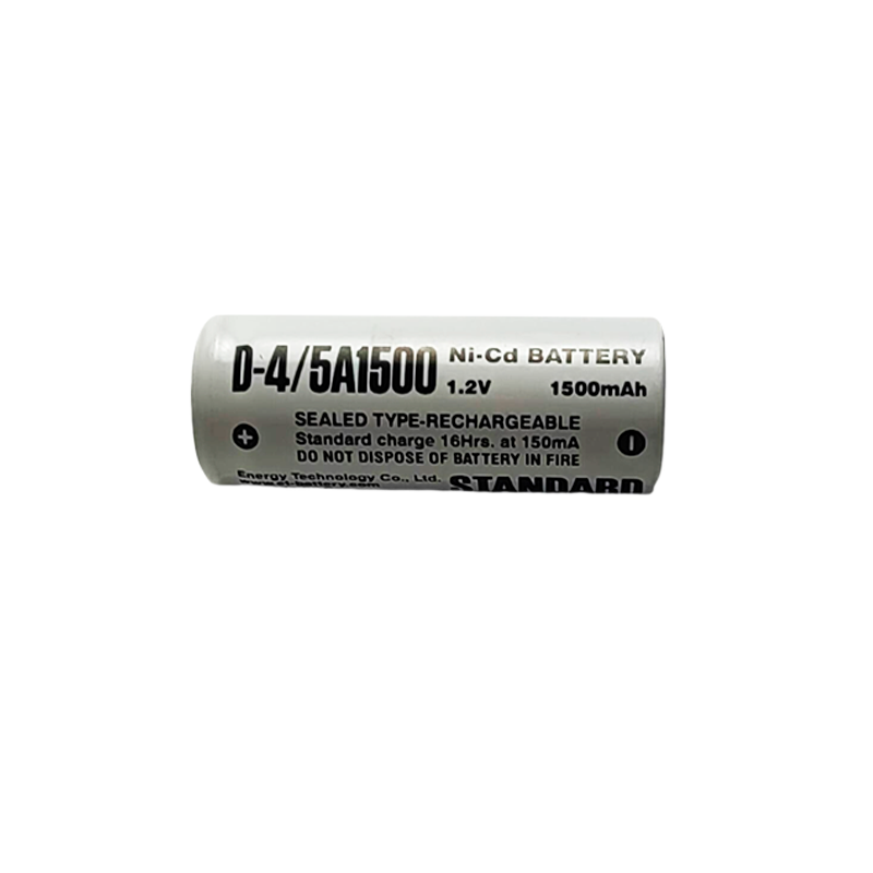 Аккумулятор ET D-4/5A1500 17.0*43.0, 1.2В, 1500мАч, Ni-CD (1/60/360)