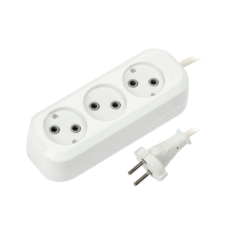 Удлинитель Smartbuy 3р.Б/З 10A 7.0м белый (1/30)