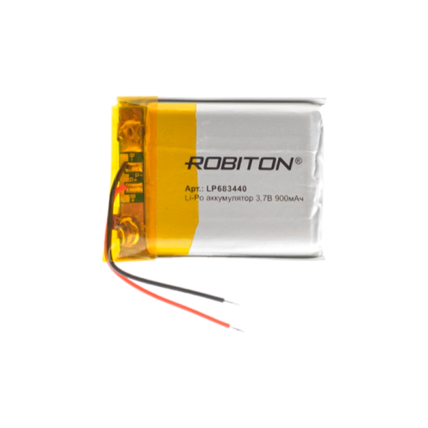 Аккумулятор ROBITON LP683440 3,7В 900мАч