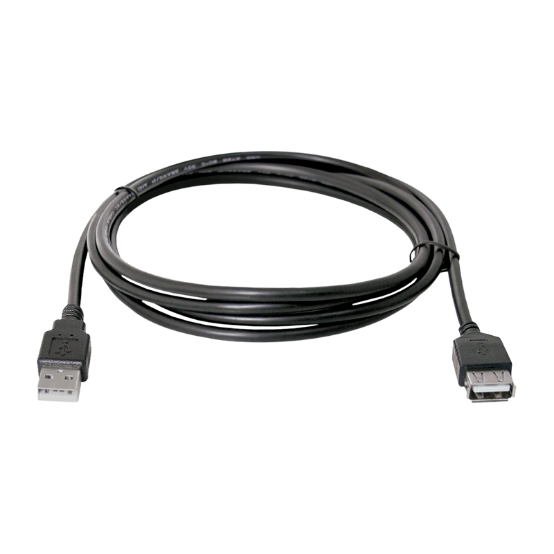 Кабель Defender USB02-10 USB (m)-USB (f) 3.0м силикон ver.1.4 черный (1/20/200)