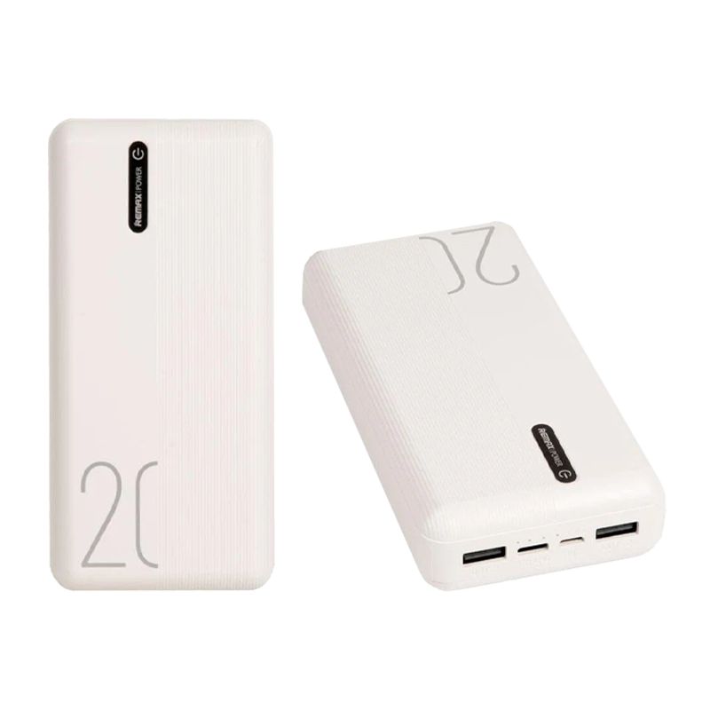 Внешний аккумулятор Remax RPP-296 Langdong 20000mAh 2.1A белый (1/40)