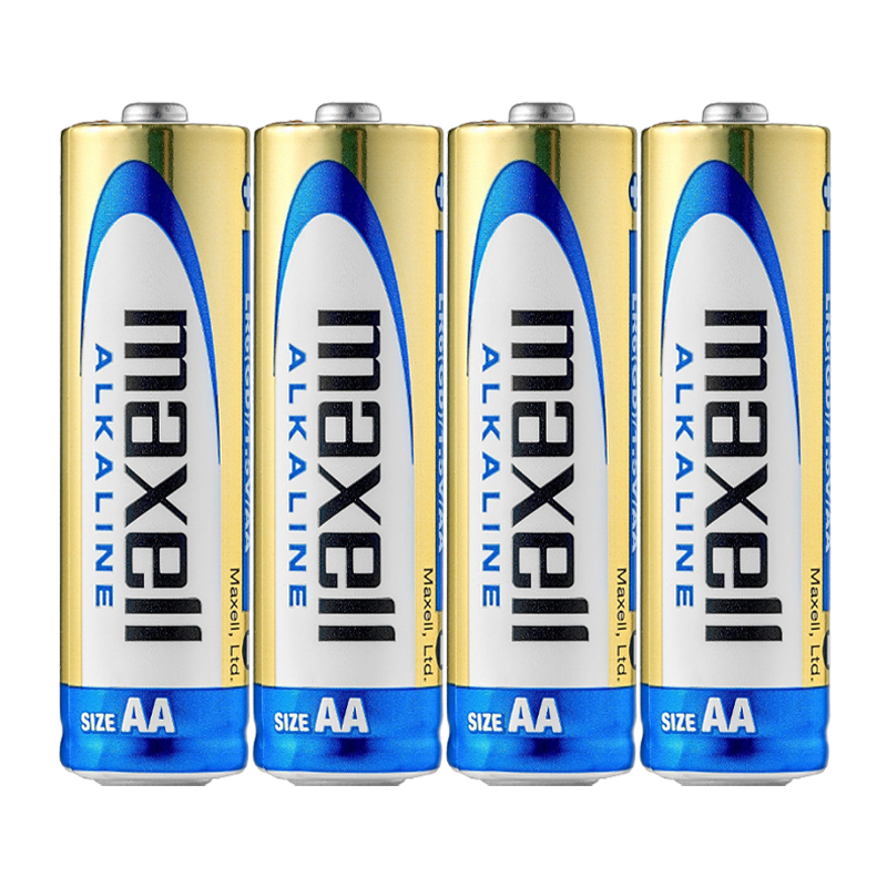 Батарейка Maxell LR6 AA Shrink 4 Alkaline 1.5V (4/40/800)