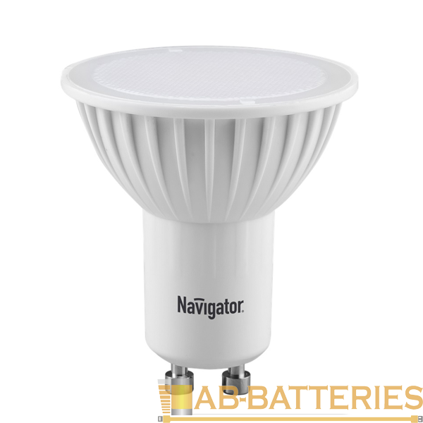 Лампа светодиодная Navigator PAR16 GU10 1.6W 3000К 230V софит прозрачная