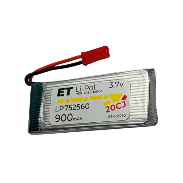 Аккумулятор ET LP752560-20CJ Li-Pol, 3.7В, 900мАч (1/50)