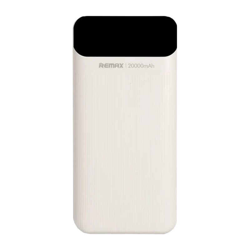 Внешний аккумулятор Remax RPP-102 20000mAh 2.0A 2USB/Type-C белый (1/26)