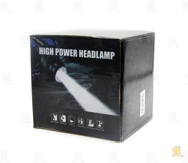 Фонарь налобный Без бренда YYC-6699 T6/019 т6 от прикуривателя и от сети ZOOM черный