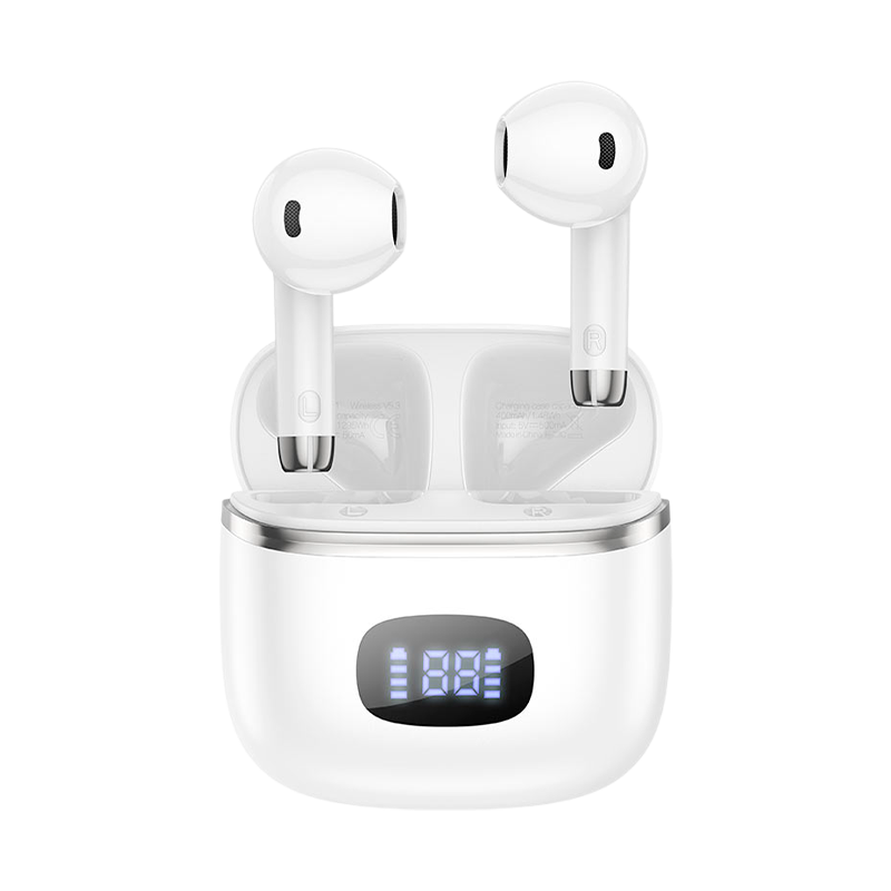 Наушники вставные HOCO EQ1 bluetooth 5.3 с микр. белый