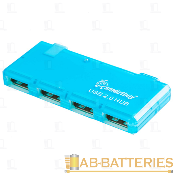 USB-Хаб Smartbuy 6110 4USB голубой