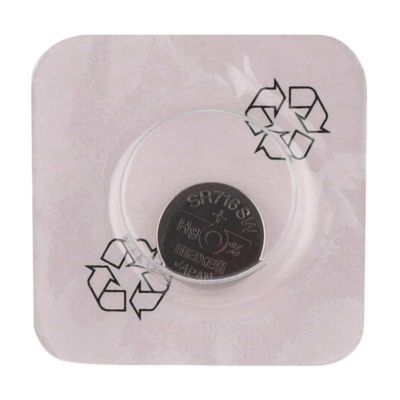 Батарейка Maxell 315 (SR716SW) BL1 Silver Oxide 1.55V 0%Hg (1/10/100)