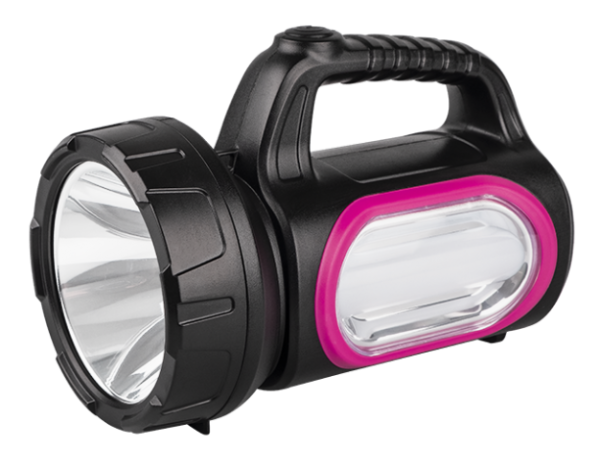 Фонарь туристический Фаzа AccuF7-L3W/L10 3W 1+10LED от аккумулятора черный (1/10)