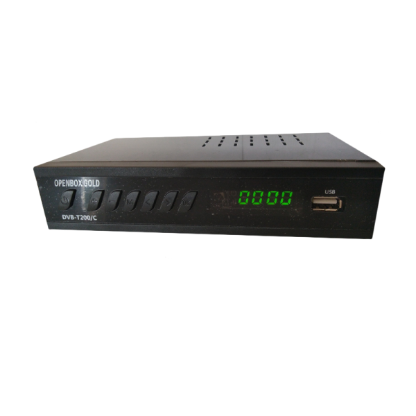 Приставка для цифрового ТВ Openbox M5 DVB-T/T2 металл черный (1/60)