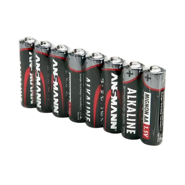 Батарейка ANSMANN RED LR6  SR8, в упак 80 шт