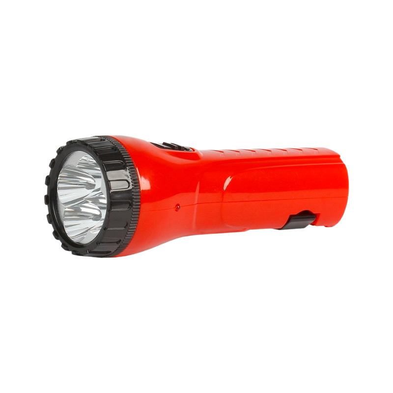 Фонарь светодиодный Smartbuy SBF-93-R 4LED от аккумулятора красный (1/160)