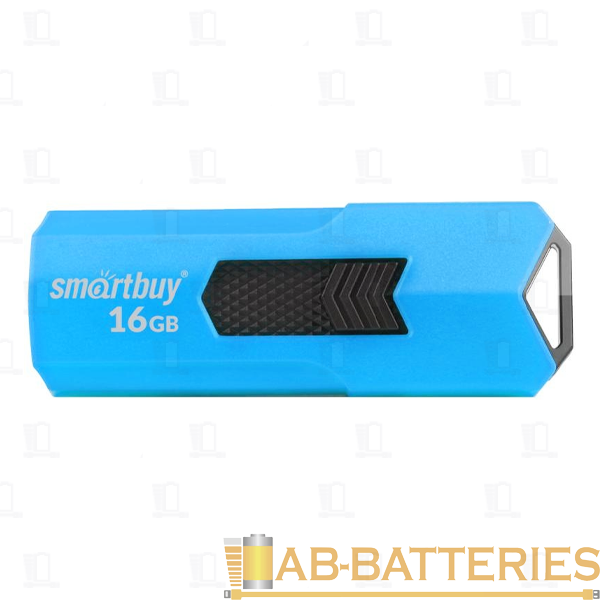 Флеш-накопитель Smartbuy Stream 16GB USB2.0 пластик синий