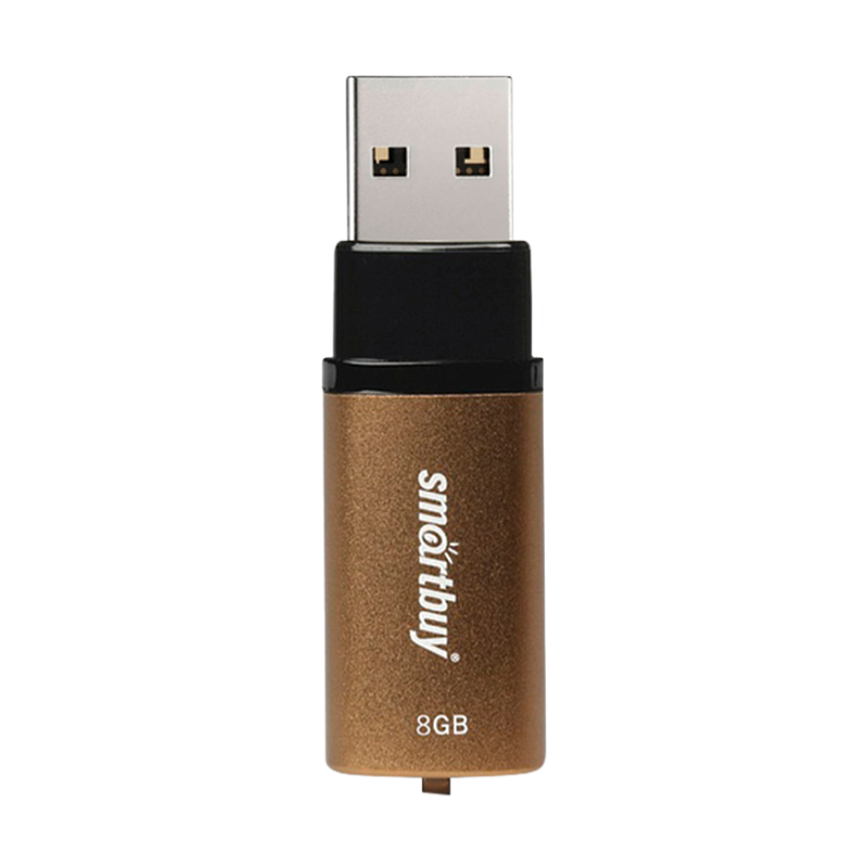 Флеш-накопитель Smartbuy X-Cut 8GB USB2.0 пластик коричневый