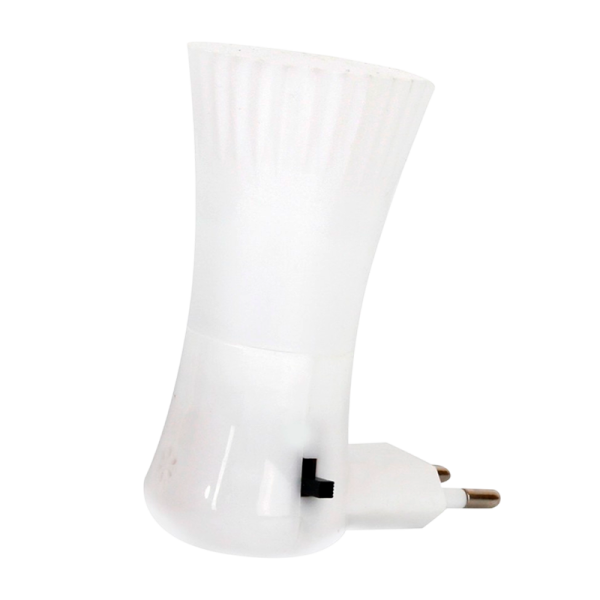 Ночник Camelion NL-247 "Волан" 220V в розетку белый (1/24/96)