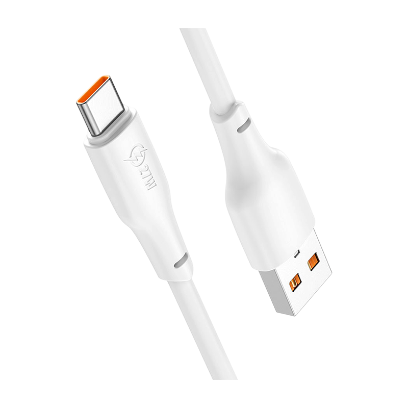 Кабель HOCO X93 USB (m)-Type-C (m) 1.0м 27W TPE белый (1/37/370)