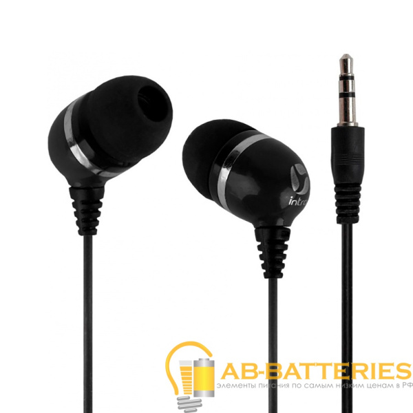 Наушники внутриканальные Intro RX-190 черный