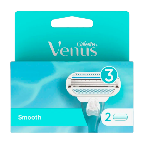 Сменные кассеты Gillette VENUS 3 лезвия 2шт. (цена за 1 шт) (2/20)