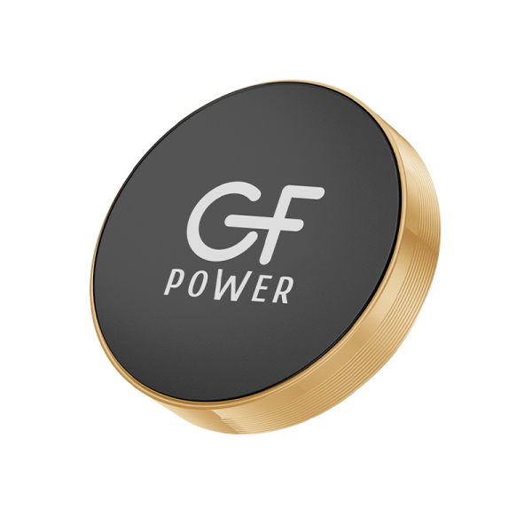 Держатель автомобильный GFPower CH-02 в воздуховод магнит золотой (1/500)