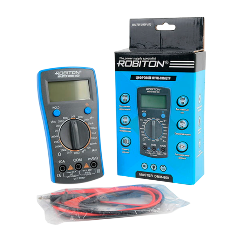 Мультиметр ROBITON MASTER DMM-800 BL1 (1/80)
