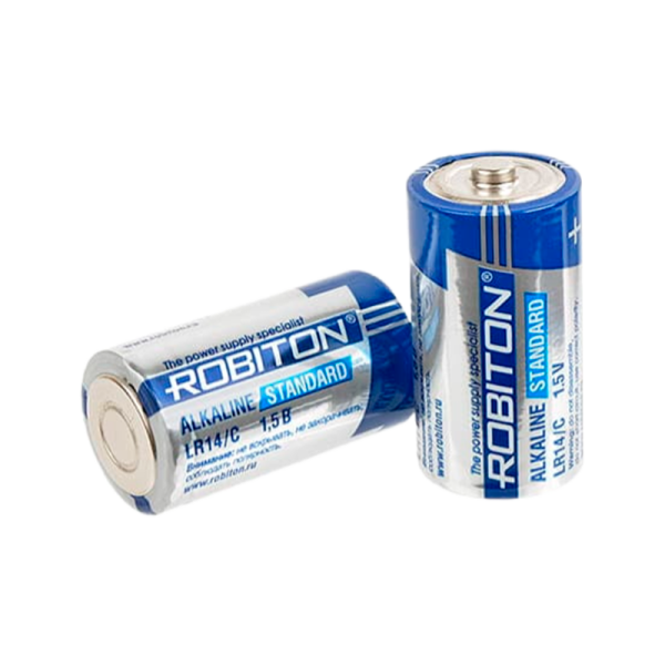 Батарейка ROBITON STANDARD LR14 BULK125, в упак 125 шт (125/250)