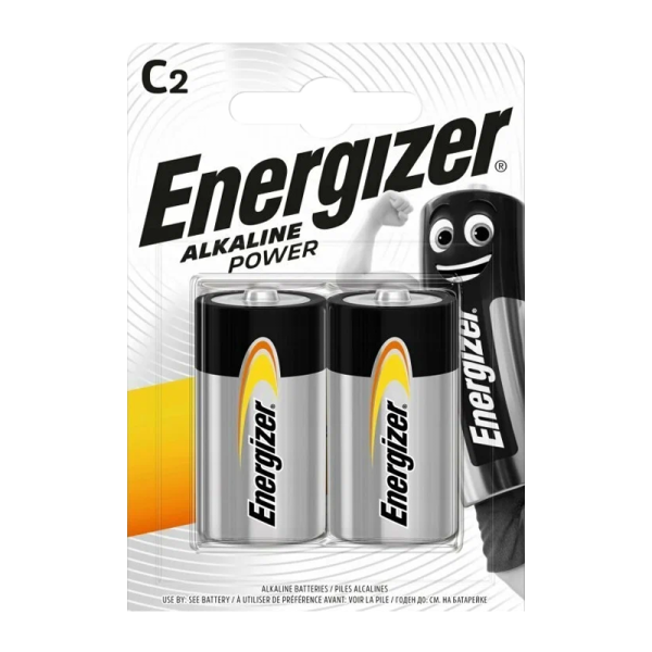 Батарейка Energizer Alkaline power LR14 C BL2 Alkaline 1.5V (2/12)