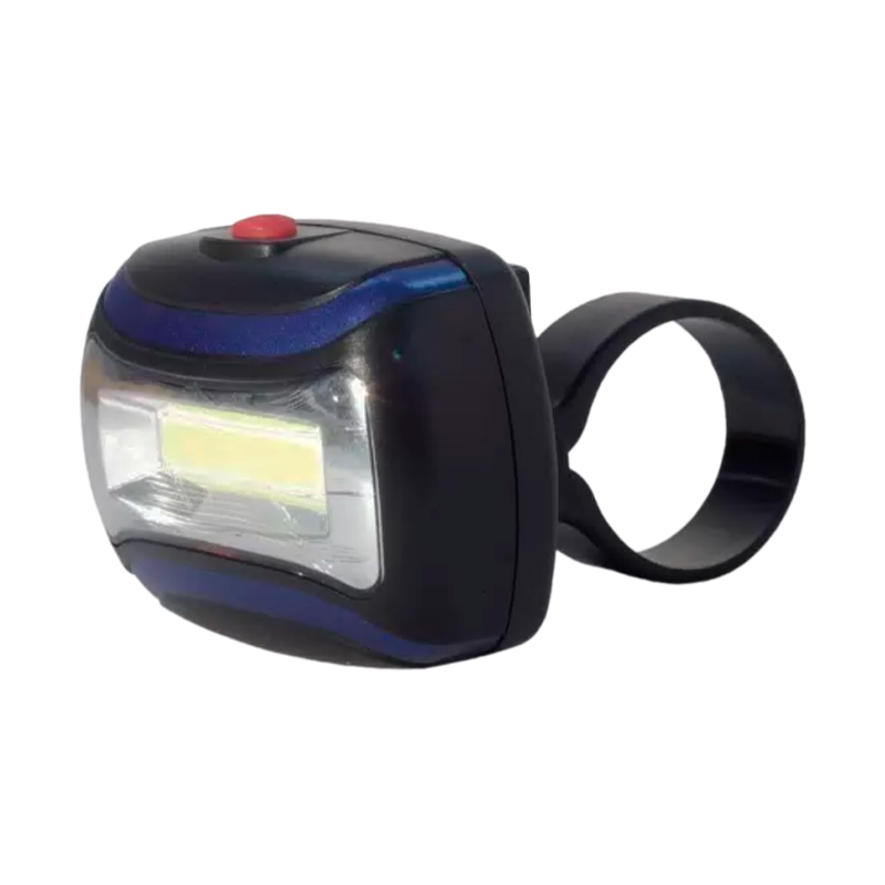 Фонарь велосипедный Облик 2054 3W COB от батареек 1USB 3 режима черный