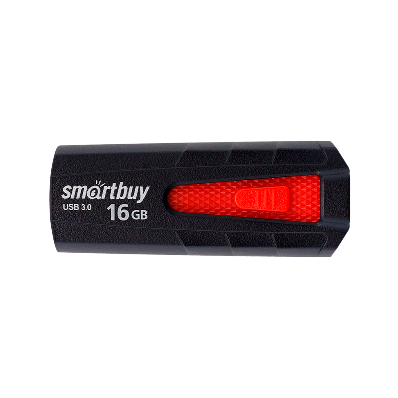 Флеш-накопитель Smartbuy Iron 16GB USB3.0 пластик черный красный