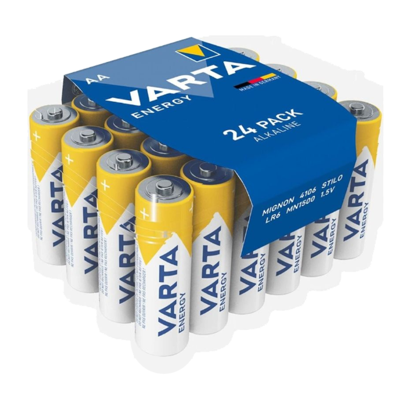 Батарейка Varta ENERGY LR6 AA BOX24 Alkaline 1.5V (4106) (24/288)