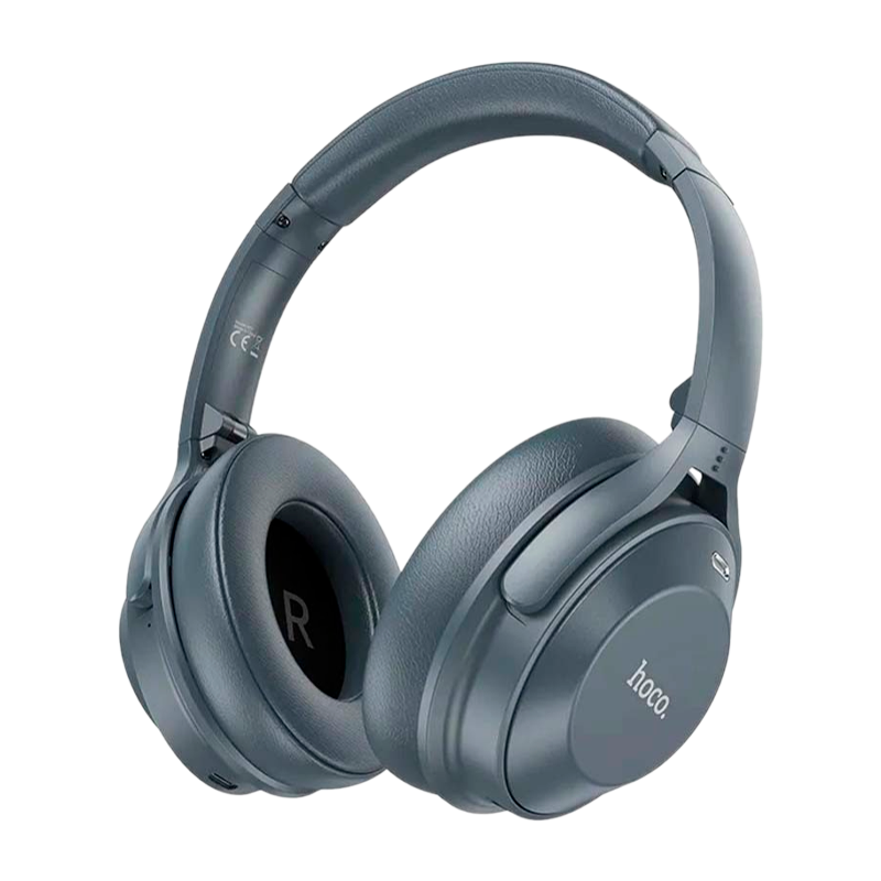 Наушники полноразмерные HOCO W37 bluetooth 5.3 с микр. microSD синий (1/30)