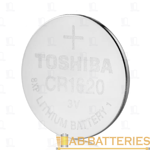 Батарейка Toshiba CR1620 BL5 Lithium 3V (5/100/12000)