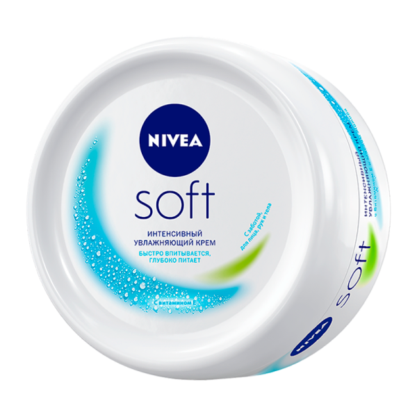 Крем универсальный Nivea Soft увлажняющий 200мл