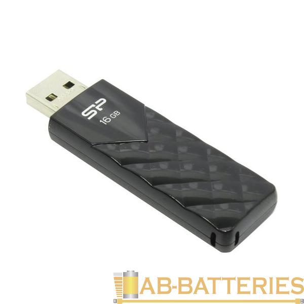 Флеш-накопитель Silicon Power Ultima U03 16GB USB2.0 пластик черный