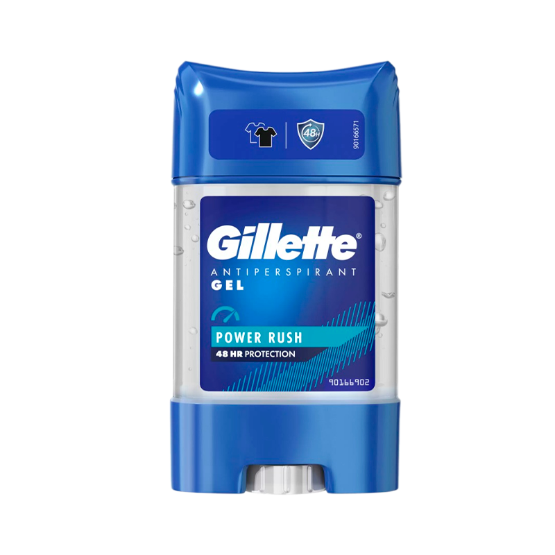 Дезодорант мужской Gillette Power Rush гелевый 70мл (1/6)