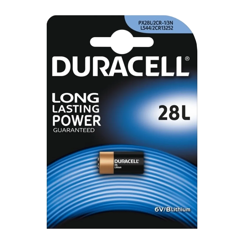 Батарейка Duracell V28PXL 2CR1/3N BL1 Lithium 6V годен до 2024 г. (1/6/30)