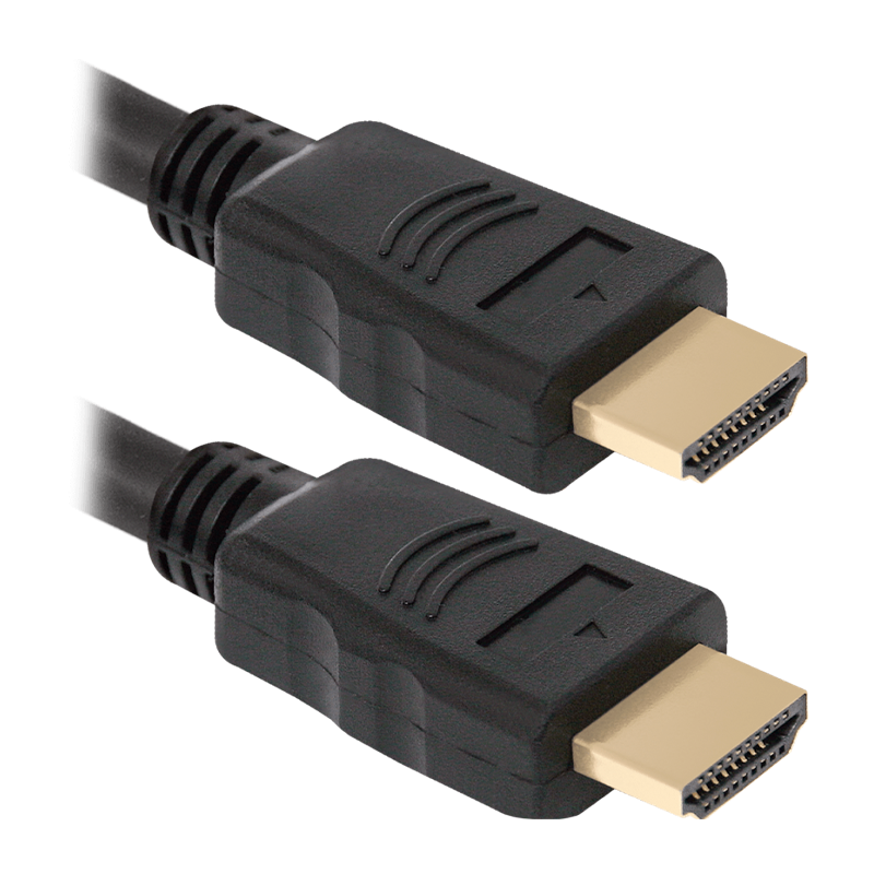 Кабель Defender HDMI-07 HDMI (m)-HDMI (m) 2.0м силикон ver.1.4 черный (1/25/150)