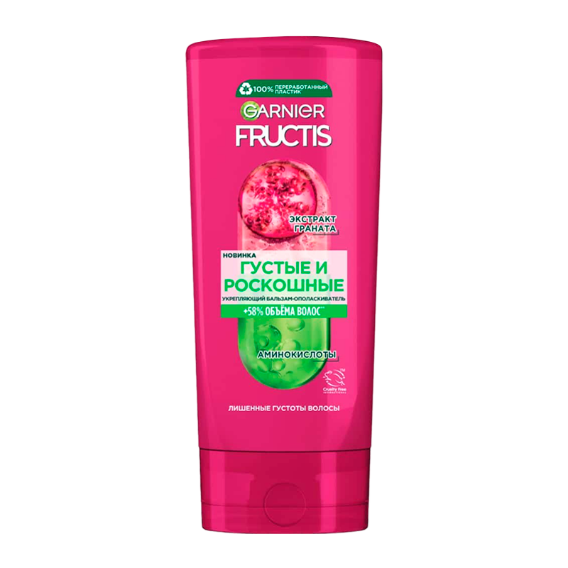 Бальзам для волос Garnier Fructis Густые и Роскошные 200мл (1/12)