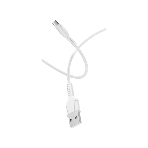 Кабель GoPower GP21T-2M USB (m)-Type-C (m) 3.0A 27W силикон белый (1/200/800)