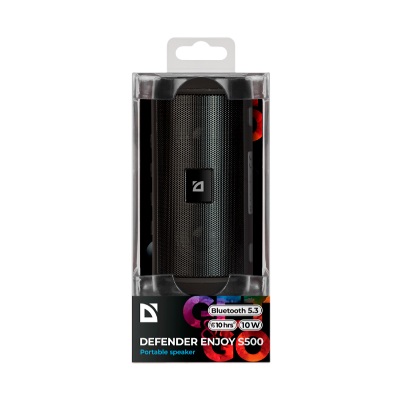 Портативная колонка Defender S500 Enjoy bluetooth 5.0 microSD черный (1/20)